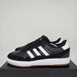 New Adidas Tyshawn 2 'Black White Gum' Men's Shoes Size 9